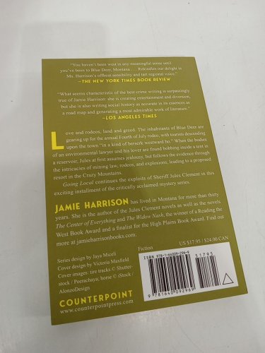 (Paperback) Going Local: A Jules Clement Novel by Jamie Harrison image 3