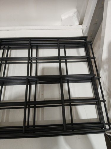 2pk Heavy Duty Wall Garage Shelving Steel Wall Mounted Shelving Unit - 12"x36" - black (model: lr1272) image 4