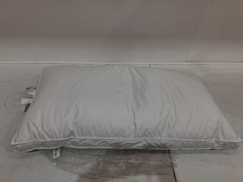 PUREDOWN GOOSE FEATHER AND GREY DOWN BED PILLOW - KING 20" x 36" image 2