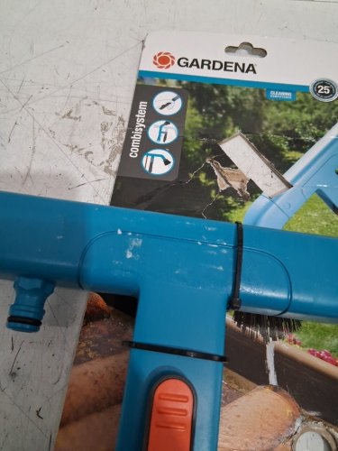 Gardena combisystem adjustable duel-ended gutter cleaner - blue/black (model : ‎ 03651-20) image 4