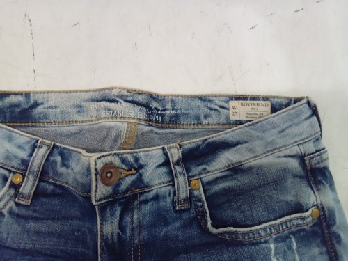 MEN'S BOYFRIEND 893 regular fit ripped jeans - 27w - blue image 3