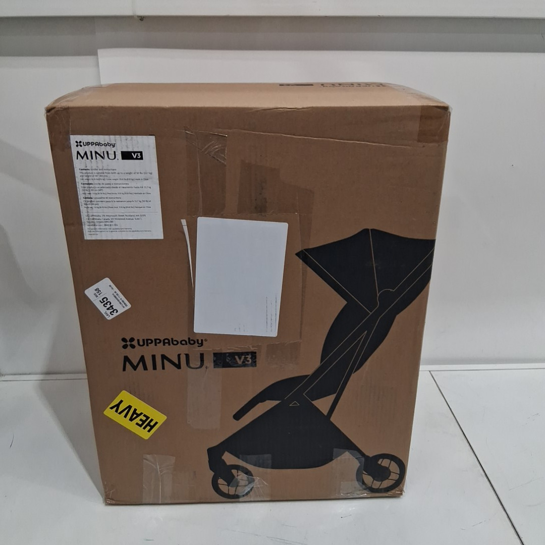 UPPAbaby Minu V3 Travel Stroller - Jake Charcoal (model:‎ 0803-MIN-NA-JKE) image 2