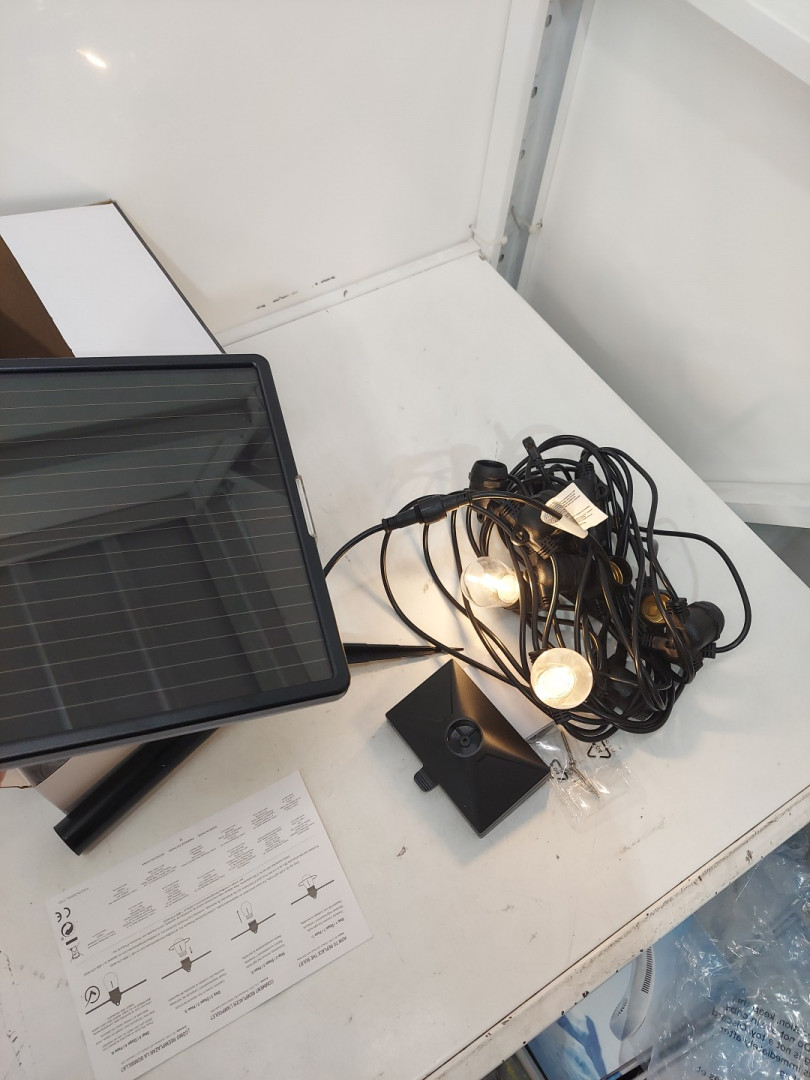 Sunforce Solar power 15-Light WEATHER RESISTANT led String Light set - 35ft (model: 1600334) image 4