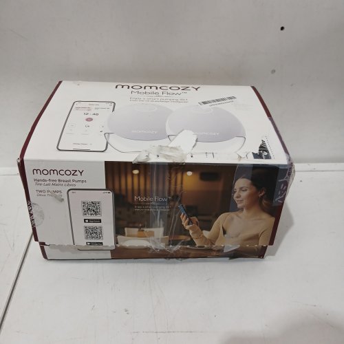 Momcozy Breast Pump Hands Free Upgraded Mobile Flow M9 App Discreet Control with Personalized Multi-Modes & 15 Levels - COZY RED (model: bp223) image 4