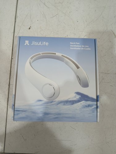 Jisulife LIFE4 5-Speed portable neck fan - OSFM - White (model: fa14-s) image 2