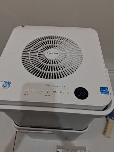 Midea cube smart wifi dehumidifier, compatible with alexa - 50 pint - 4,500 sq. ft - white (model: mad50s1qwt-A) image 8