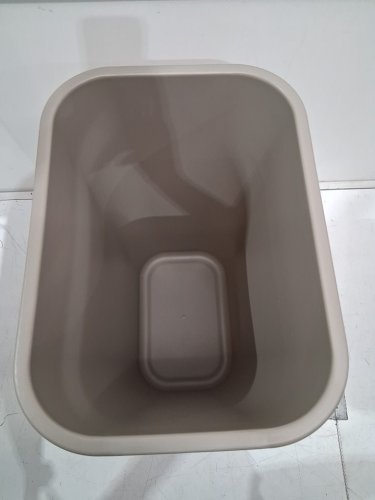 Rubbermaid Rectangular Wastebasket trash can - 10gal - BEIGE (MODEL: FG295700BEIG) image 3