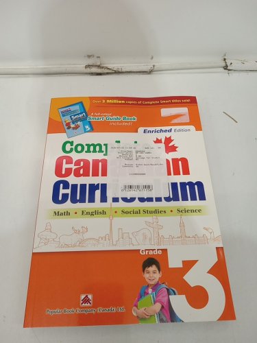 (paperback)  Complete Canadian Curriculum: Grade 3 (Enriched Edition): math/english/science and social studies image 2