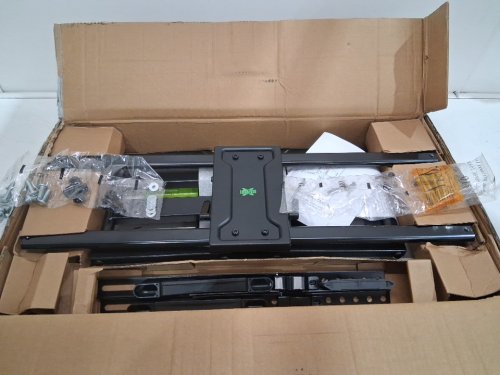 usx mount full motion tv wall mount - fits 32"-90" tv - 150lb - black (model: ‎XML018-15) image 3