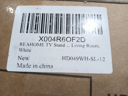 GUNAITO TV Stand with Adjustable Mount - for TV up to 75" - 63" x 26.9" x 11.4" - White (Model: HD049WH-SL-12) image 9