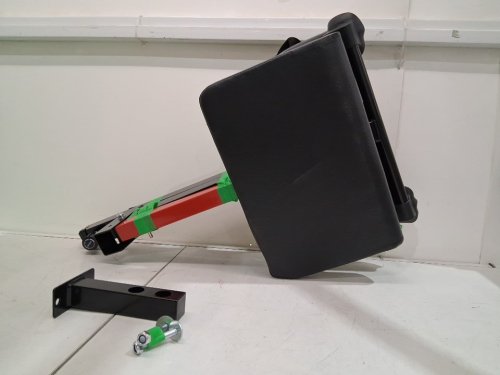 VEVOR NO CHAIR Roman Chair Back Extension Hyperextension Bench - 250LBS CAP - BLACK/RED (MODEL:5016) image 4