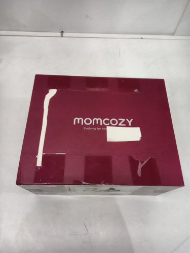 momcozy  Air 1 Ultra-Slim Hands-Free Wearable Breast Pump with wireless charging Case - cozy red  (model: air 1) image 10