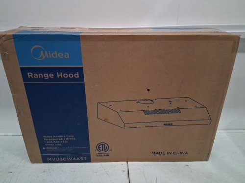 MIDEA UNDER CABINET CONVERTIBLE SLIM RANGE HOOD - 30" - 60HZ - 120V - 65DPA - SILVER - (MODEL: MVU30W4AST) image 2