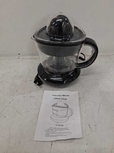 LUUKMONDE Electric Citrus Juicer - 24oz - black (model: d-8008b) image 3