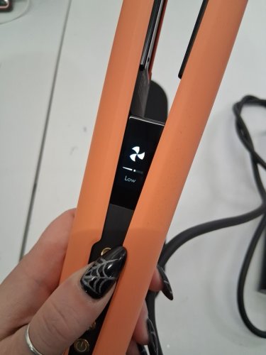DYSON AIRSTRAIT WET TO DRY HAIR STRAIGHTENER - LIMITED EDITION APRICOT/ TOPAZ (MODEL: HT01) image 8