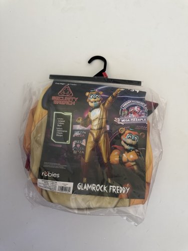 3PC KID'S RUBIES FIVE NIGHTS AT FREDDY'S - GLAMROCK FREDDY - SMALL (4-6) (STYLE: 703087) image 2