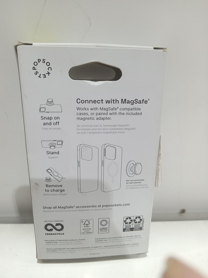 POPSOCKETS POPGRIP MAGNETIC Phone Grip & Stand FOR MAGSAFE with magnetic adapter - Doodle Daisy image 3