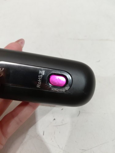 HAIR STRAIGHTENER BRUSH/COMB Cordless - black/pink - (model:s7) image 5