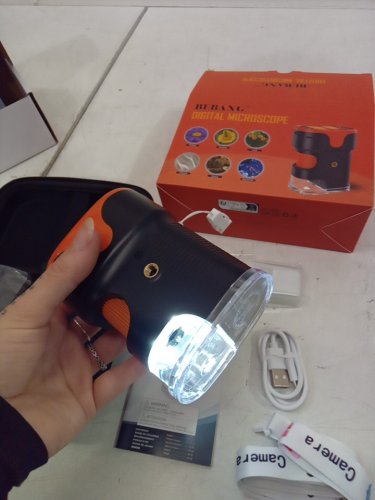 Digital Microscope STEM Toy with case - orange (model:PM1000) image 4