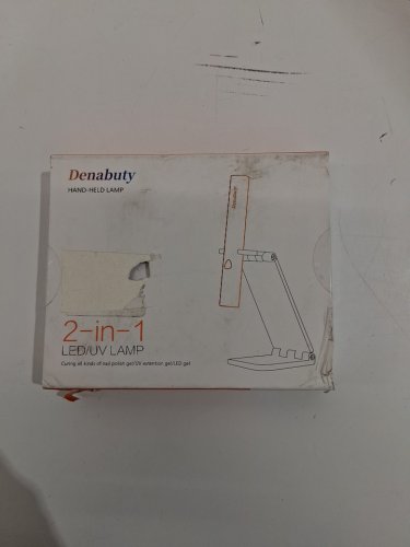Denabuty UV Light for Gel Nails, Mini U V LED Nail Lamp Handheld with Stand - Violet (MODEL: DN-2303) image 4