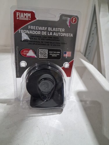 FIAMM Freeway Blaster Universal Low Tone Horn - black (model: 72112) image 2