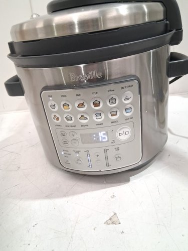Breville the Fast Slow GO Multi-Cooker with 14 settings - 6l/6.3qt - Brushed Stainless Steel (model: BPR680BSS1BCA1 image 6