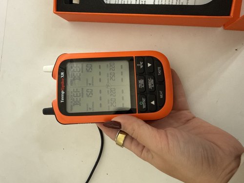 TempPRO TEMPSPIKE XR Wireless Meat Thermometer Digital with 2 Probes - 1000FT - BLACK/ORANGE (MODEL: TP862B) image 4