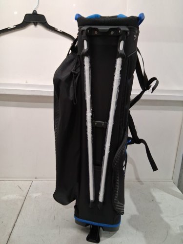 Taylormade 2023 Golf Pro Stand Bag with 6 zipper pockets  - black/blue (model: v9760301) image 4