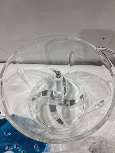 curtis stone digital glass bowl chop master - maroon/red (model: 105-504) image 4
