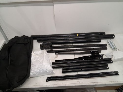 Costway Portable Adjustable Basketball Goal Hoop Stand - 44" - Black (Model:SP38490) image 10