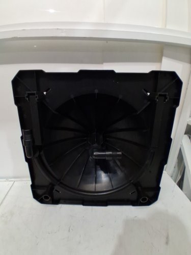costway Solar Swimming Pool Heater Dome for Above Ground AND Inground Pool with Black Heating Coil - 23" x 16" - black (model: np12275) image 6