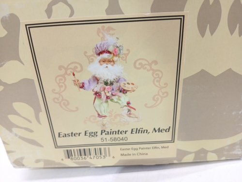 Mark Roberts Easter Egg Painter Elfin Doll Collectible - 18" image 7