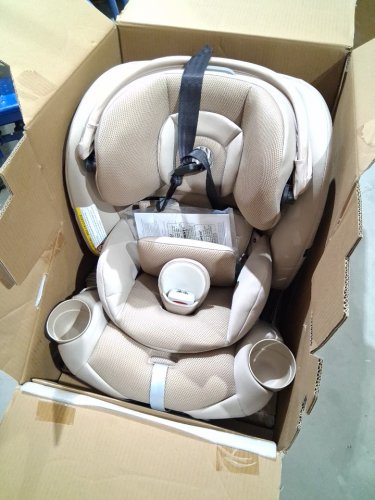 CYBEX GOLD CALLISTO G 360 ROTATING ALL-IN-ONE CONVERTIBLE CAR SEAT WITH SAFETY ASSURE PROTECTION SYSTEM - 120LBS MAX - ALMOND BEIGE (MODEL: 524000601) image 3