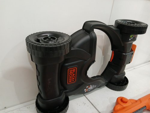 BLACK + DECKER 3-in-1 COMPACT ELECTRIC MOWER String Trimmer - 12" path - 6.5amp - ORANGE (MODEL: BESTA512CM) image 6