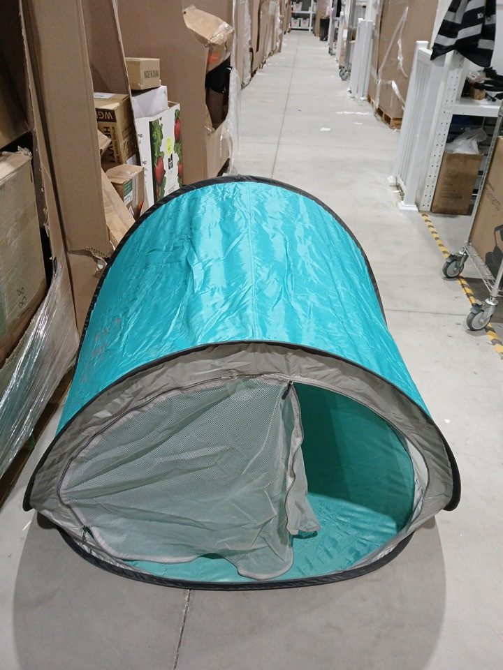 bblüv Sunkitö portable Anti-UV Pop-Up Tent with Mosquito Net - SPF 50 Sun Protection - blue/Grey (model: b0135) image 4