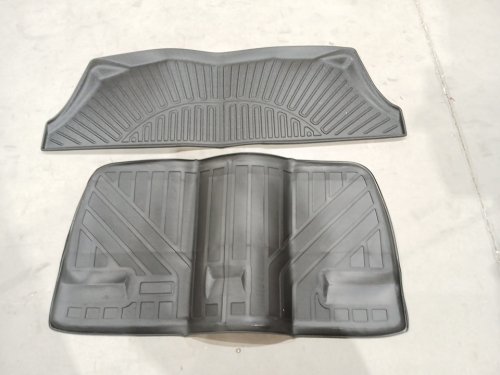 5PC All Weather Floor Mats and Cargo Liner - For 2018 to 2026 Honda Odyssey - Black image 3