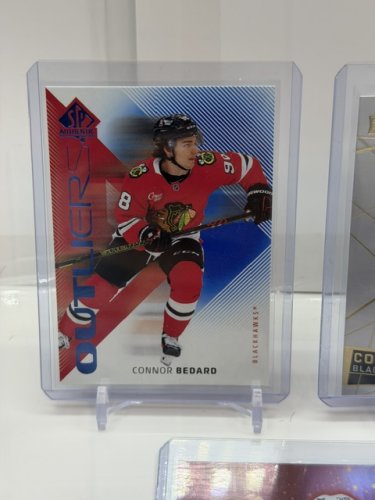 5 ASSTD CONNOR BEDARD UPPER DECK HOCKEY CARDS image 8