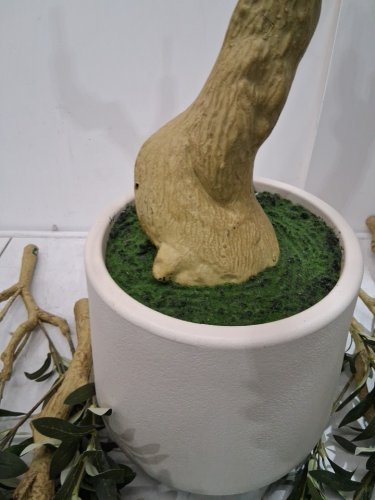 REALEAD ARTIFICIAL OLIVE TREE - 6FT - GREEN (MODEL: REJTGLSXP01-6FT) image 5