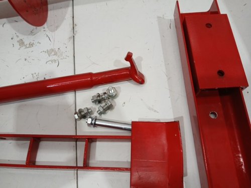 VEVOR Portable Manual Hand Bead Breaker Tire Changer/Mounting Tool for garage or home - for 8" to 16" Tires - RED (model: ltcz-b) image 8