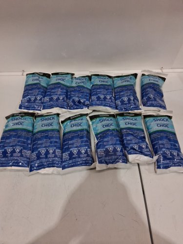 12pk pool guardian shock stabilized chlorinating granules - 454g, 12 x 1lb (model: 1988894) image 3