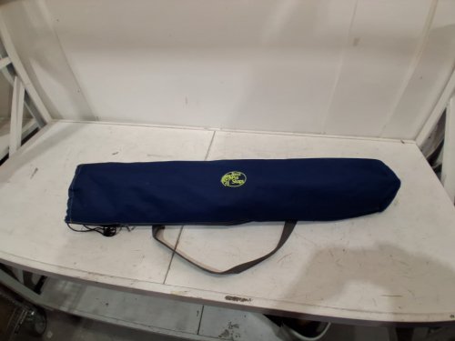 BPS Camp Cot - 300LBS CAP - 77" x 26" x 16" - Blue/Grey (Model: BD-7011/370478/101626716) image 3