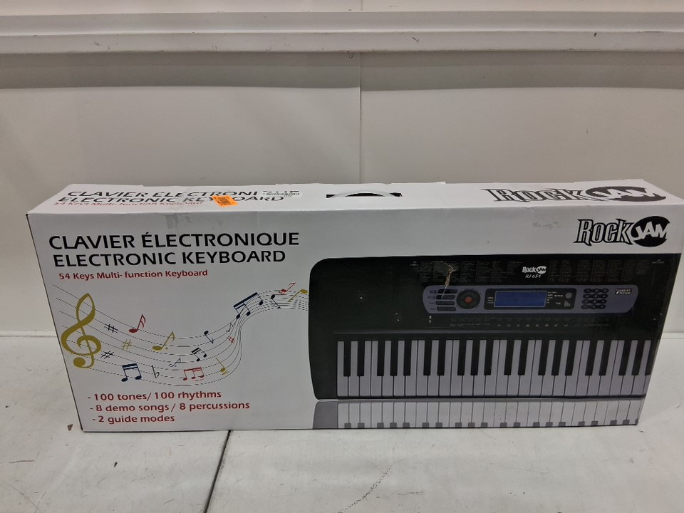 ROCKJAM 88-KEY ELECTRIC KEYBOARD WITH BUILT IN SPEAKERS (MODEL: RJ88-DP) image 2