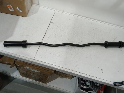 CAP Barbell Olympic EZ Curl Bar - 47" - black (model: OBIS-47B) image 4