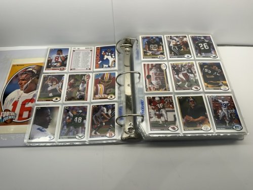 750 APPROX ASSSTD 1991 UPPER DECK NFL FOOTBALL CARDS image 2