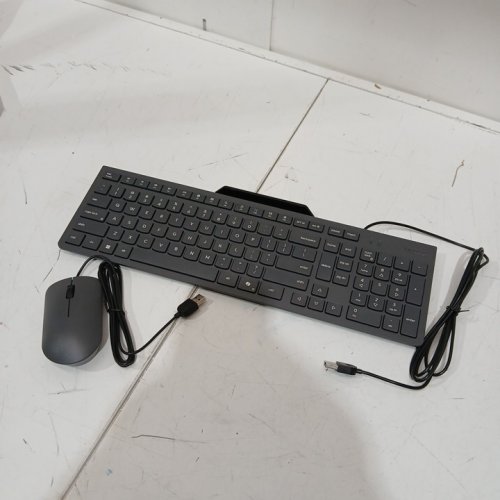 2PC LENOVO 310 WIRED KEYBOARD AND MOUSE COMBO - GREY - (MODEL:GX31R09775) image 4
