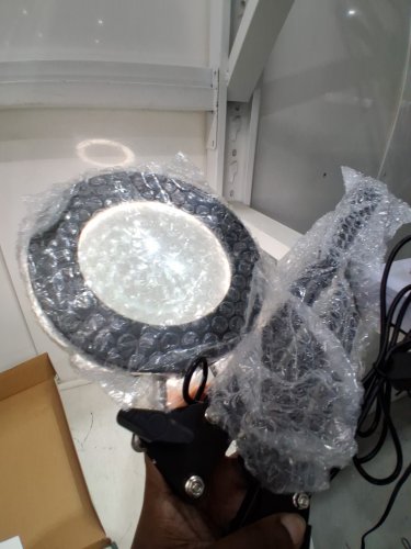 10X magnifying glass with light - 3000K-6500K - black image 4