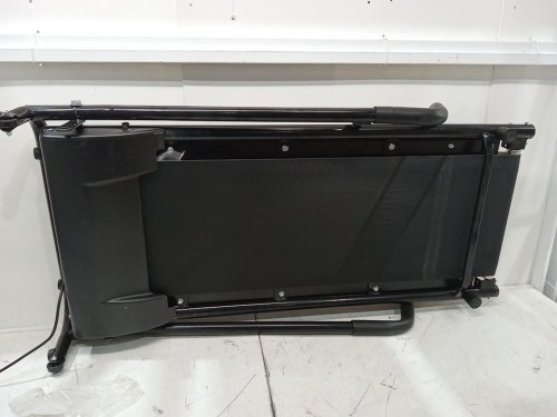 sporfit electric folding portable treadmill with lcd display - 46" x 43" x 20" - black (model: sp37708) image 5