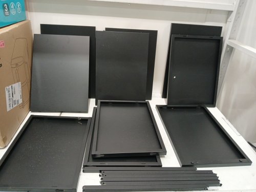 METAL planter box - 68" x 18" x 12" - black image 3