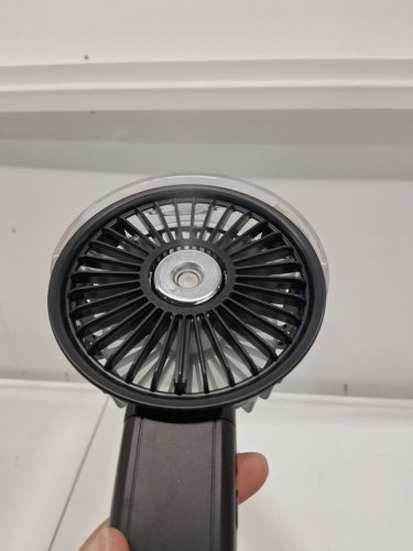 SWEETFULL Foldable Handheld Misting Fan Portable - 30ML - black image 3