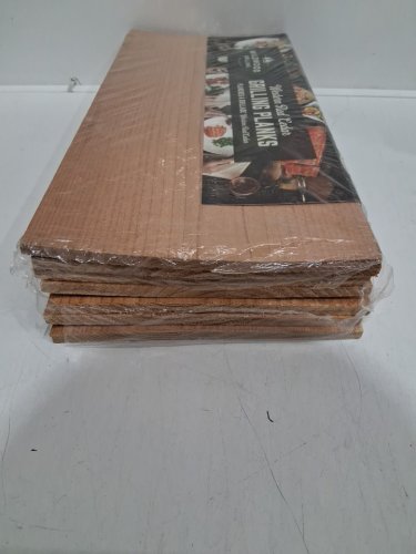 7pk Wildwood grilling western red cedar grilling planks - 15" x 7" (model: 1302808) image 3